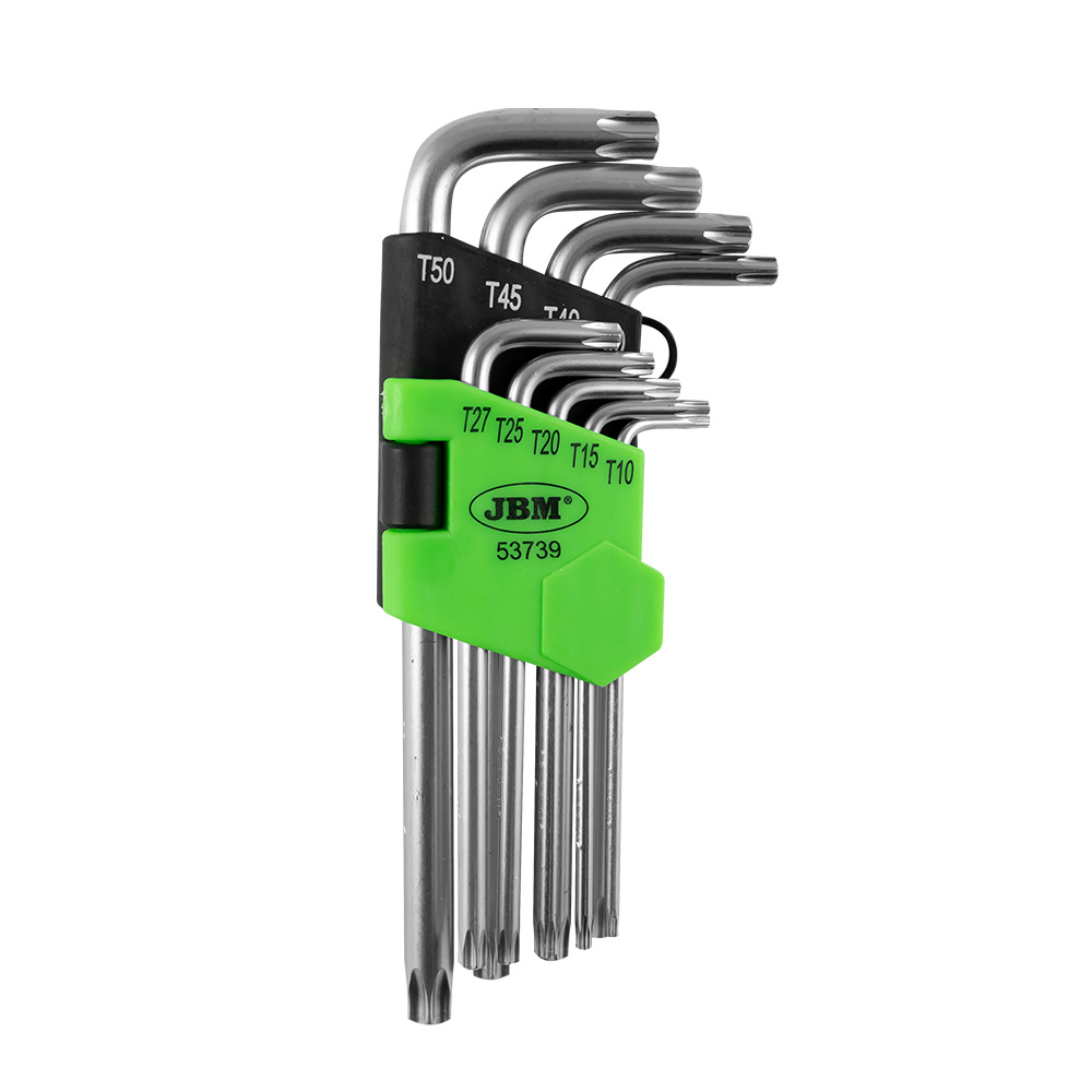 JEU DE 9 BUSES TORX (LONGUES)