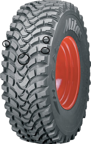 400/80 R 24   144A8   MITAS   HCM TL