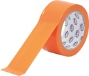 ADHESIF PVC PAR VAPEUR ORANGE 50MMX
