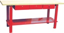 ETABLI PLATEAU BOIS 2000 MM 3 TIROI