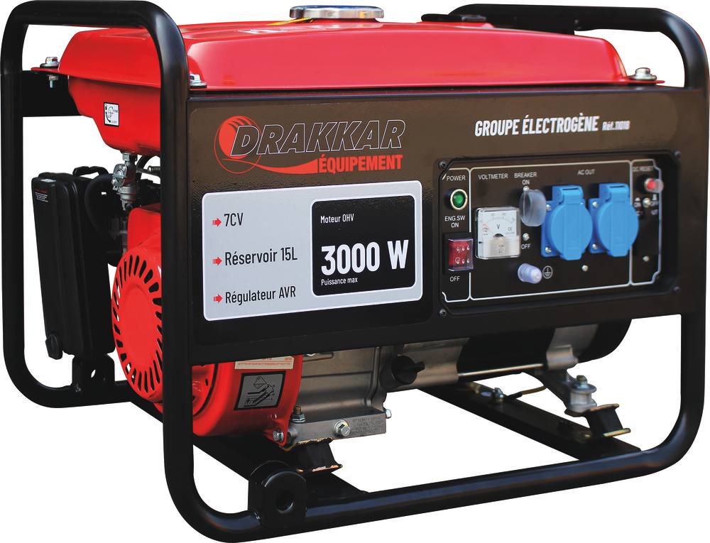 GROUPE ELECTROGENE ESSENCE 3000W 7C