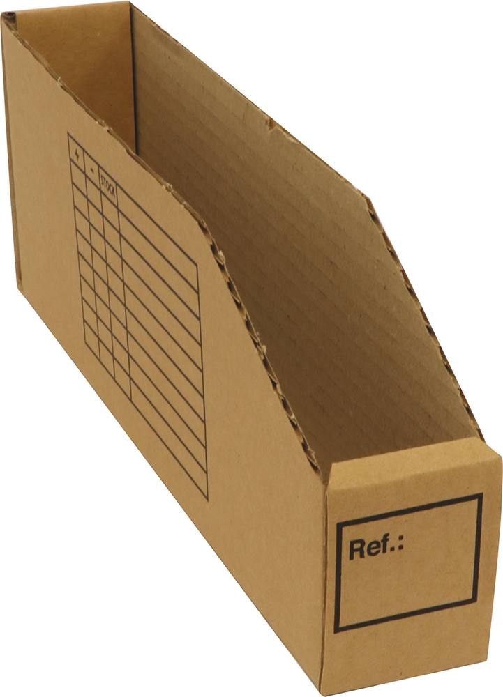 BOITE A BEC EN CARTON BRUN 300X50X1