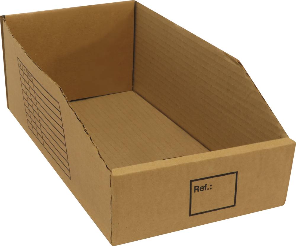 BOITE A BEC EN CARTON BRUN 300X150X