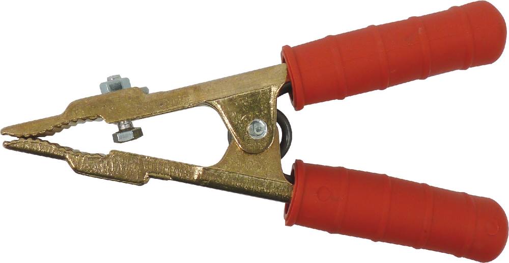 PINCE LAITON ROUGE 250A MORS PLAT