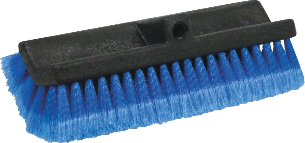 BROSSE BIFACE 33CM BLEU