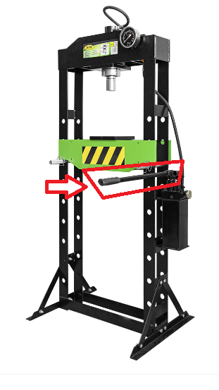 LEVIER POUR PRESSE D’ATELIER 20/30 TONNES (RÉF. 53590/53684)