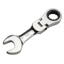 CLÉ MIXTE À CLIQUET ARTICULÉE COURTE – 17 MM