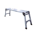 PLATE-FORME DE TRAVAIL EN ALUMINIUM 130X30X55CM  - 50656