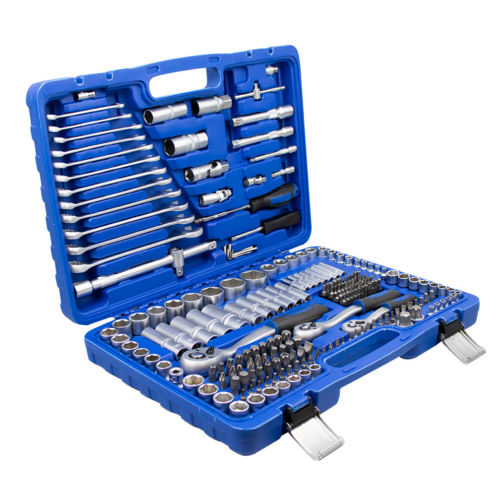 COFFRET DE DOUILLES 216 PIÈCES 6 PANS