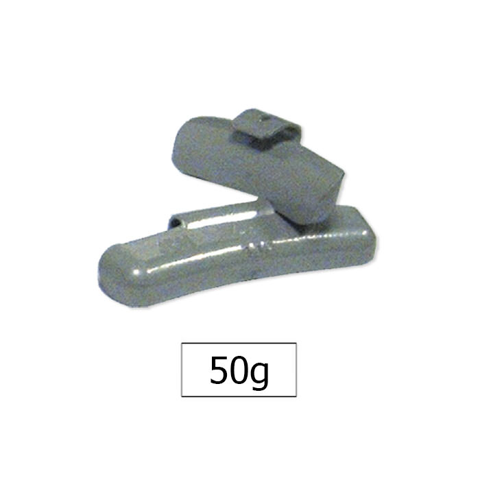 MASSE D'EQUILIBRAGE EN ZINC 50G JANTE FRA.