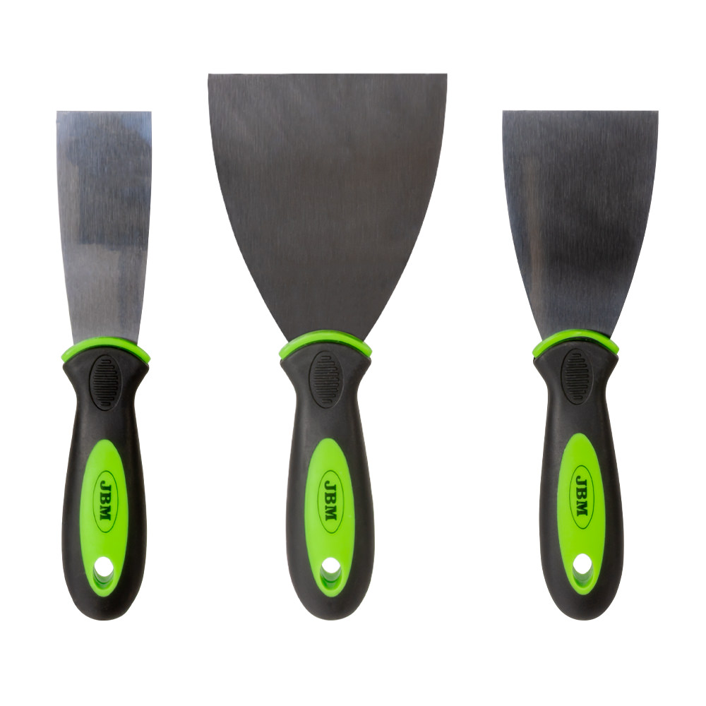 SET DE 3 SPATULES EN ACIER