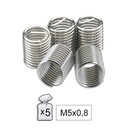 REMPLACEMENT HÉLICOÏDES M5X0.8