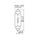 LAMP OBN 12V 5W SV8,3 11X31