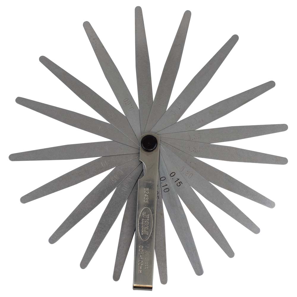 JEU DE JAUGES D'ÉPAISSEUR-20 (0.05-1.0 MM)