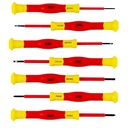 JEU DE 7 TOURNEVIS ISOLÉS 1000V