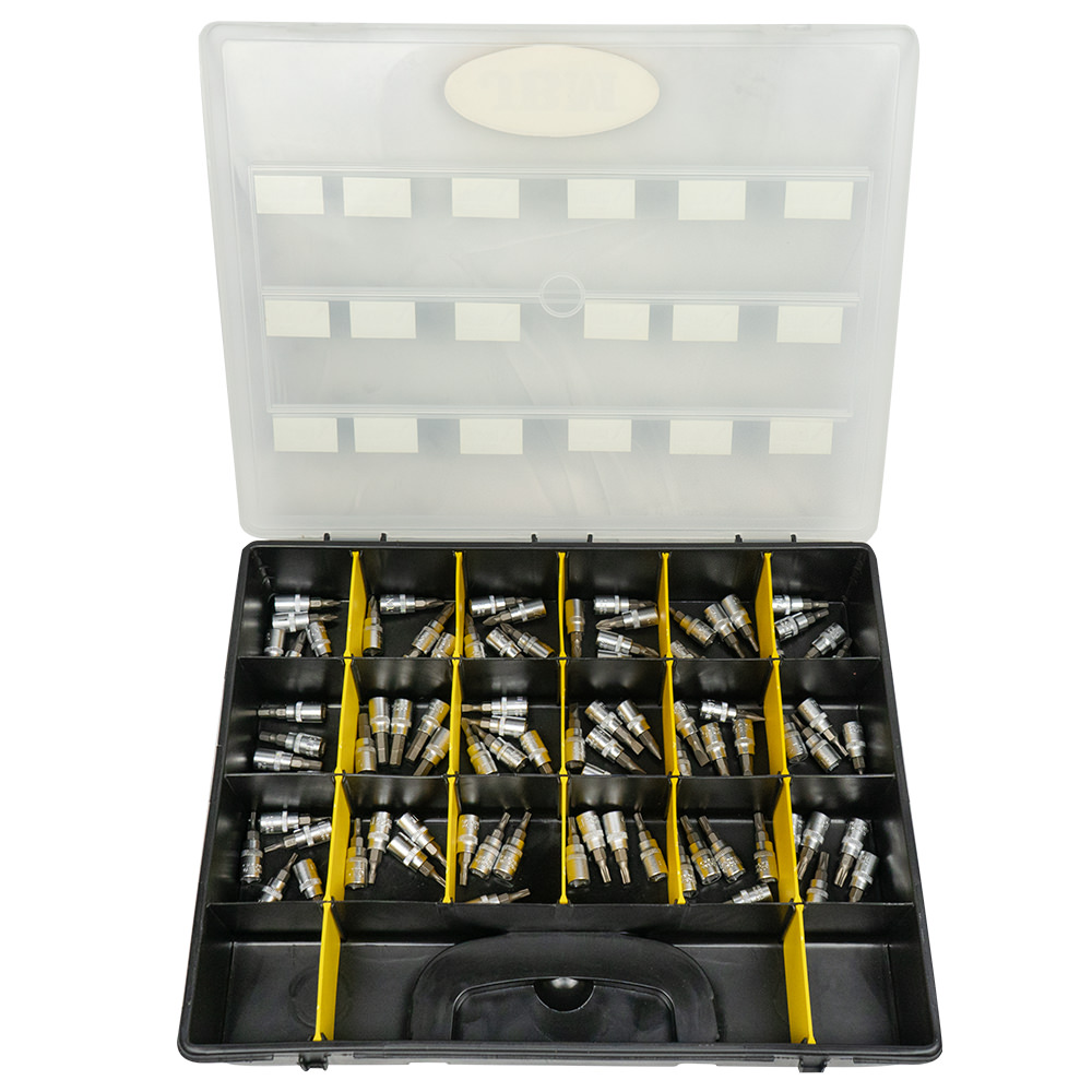 JEU DE DOUILLES POUR TOURNEVIS DE 1/4"