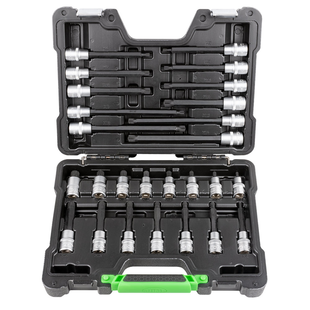 COFFRET DE 26 EMBOUTS ET 12 PANS