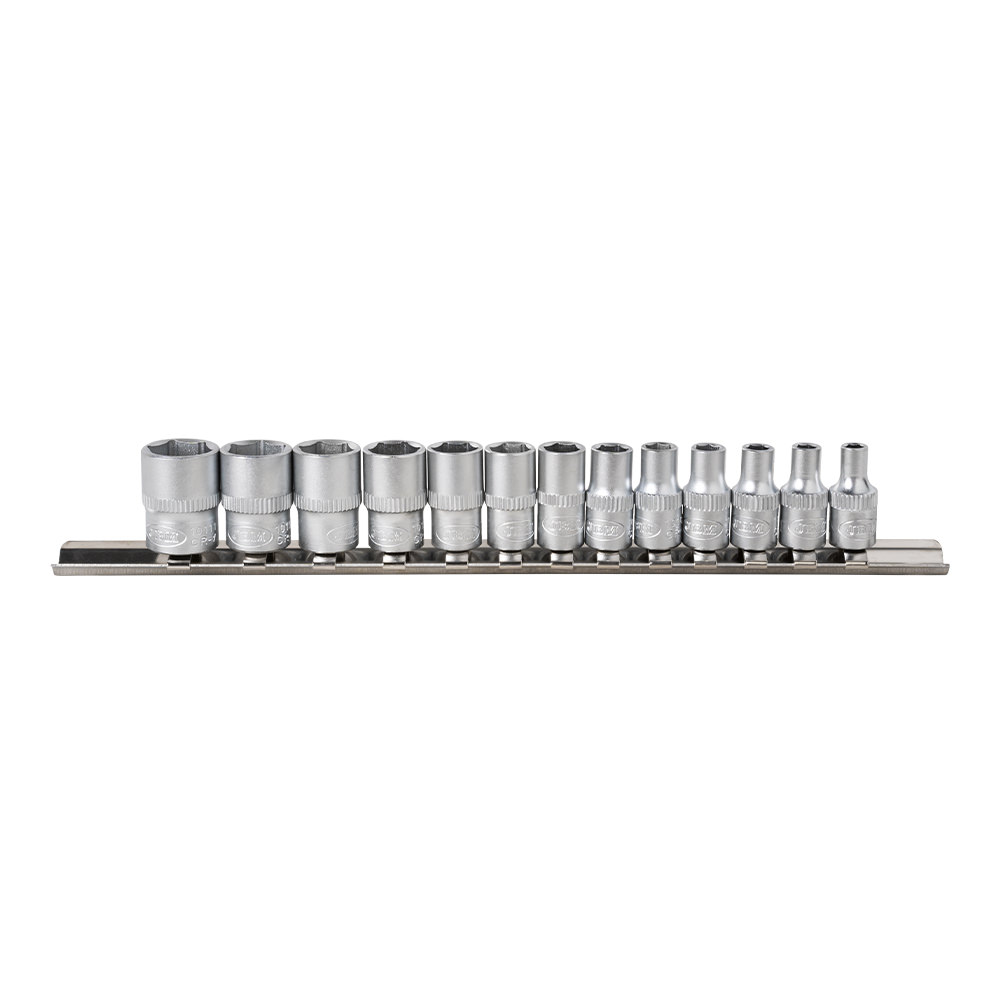 RAIL A DOUILLES TOURNEVIS 1/4" 6 PANS