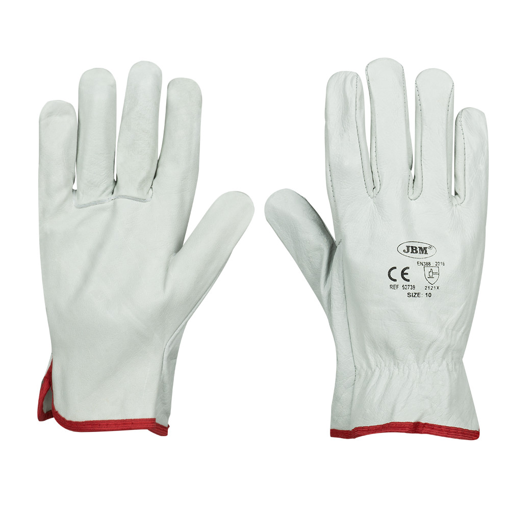 GANTS EN PEAU 10"