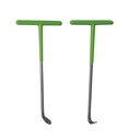 JEU DE 2 CROCHETS POUR EXTRAIRE GOMME DES TUYAUX ECHAPPEMENTS