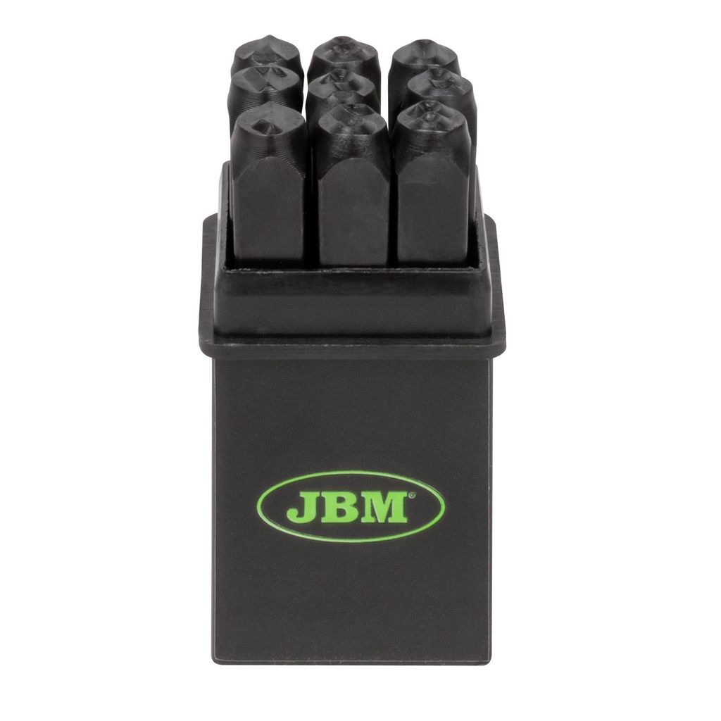 COFFRET NUMÉROS A FRAPPER 6MM