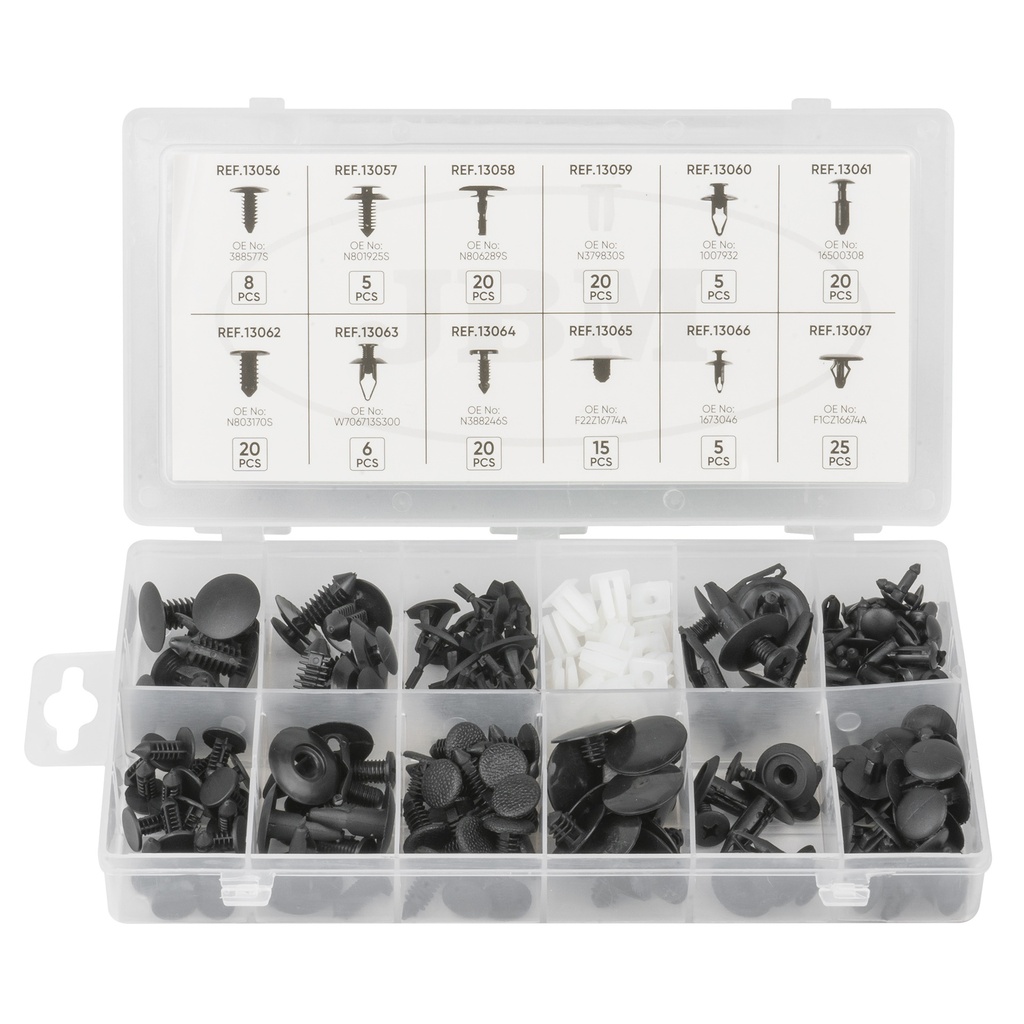 CLIPS EN PLASTIQUE COFFRET POUR FORD 169