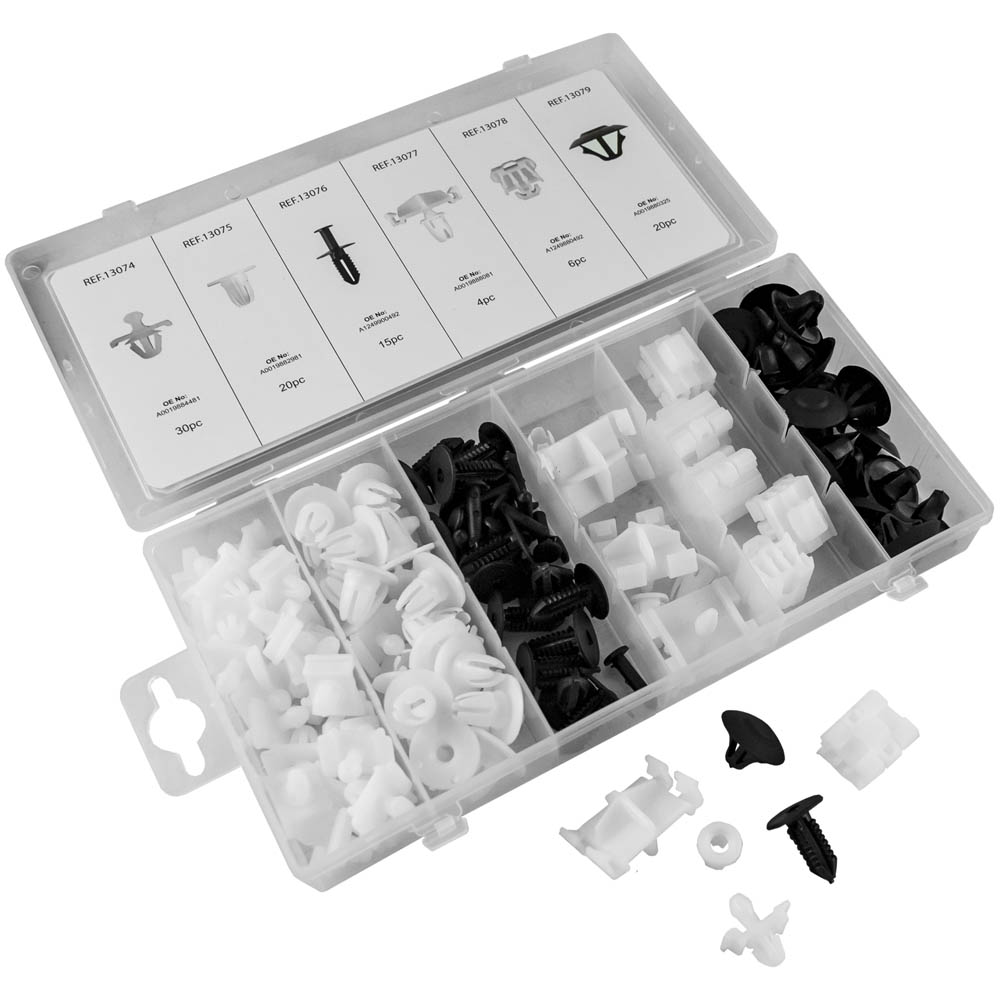 CLIPS EN PLASTIQUE COFFRET POUR BENZ 95 