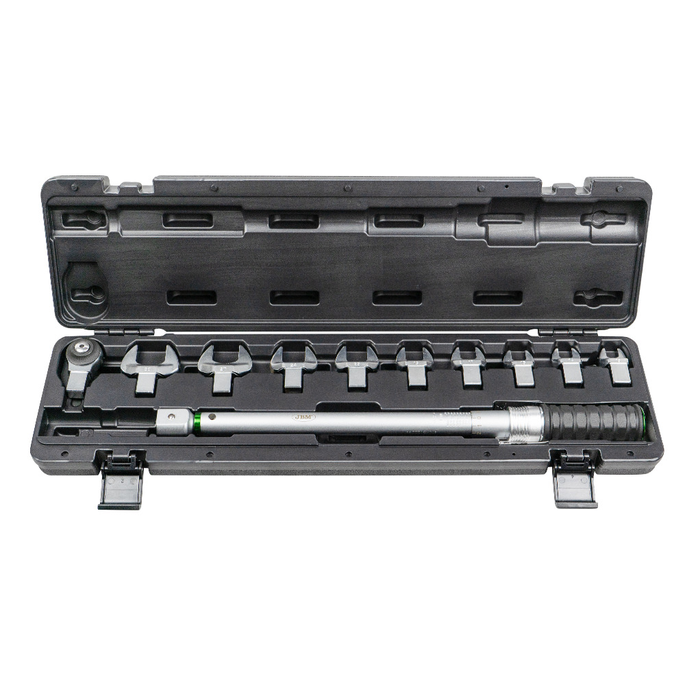 CLÉ DYNAMOMÉTRIQUE AVEC LA TÊTE INTERCHANGEABLE, 200NM