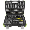 COFFRET À OUTILS 113 PIÈCES 12 PANS - CHROME