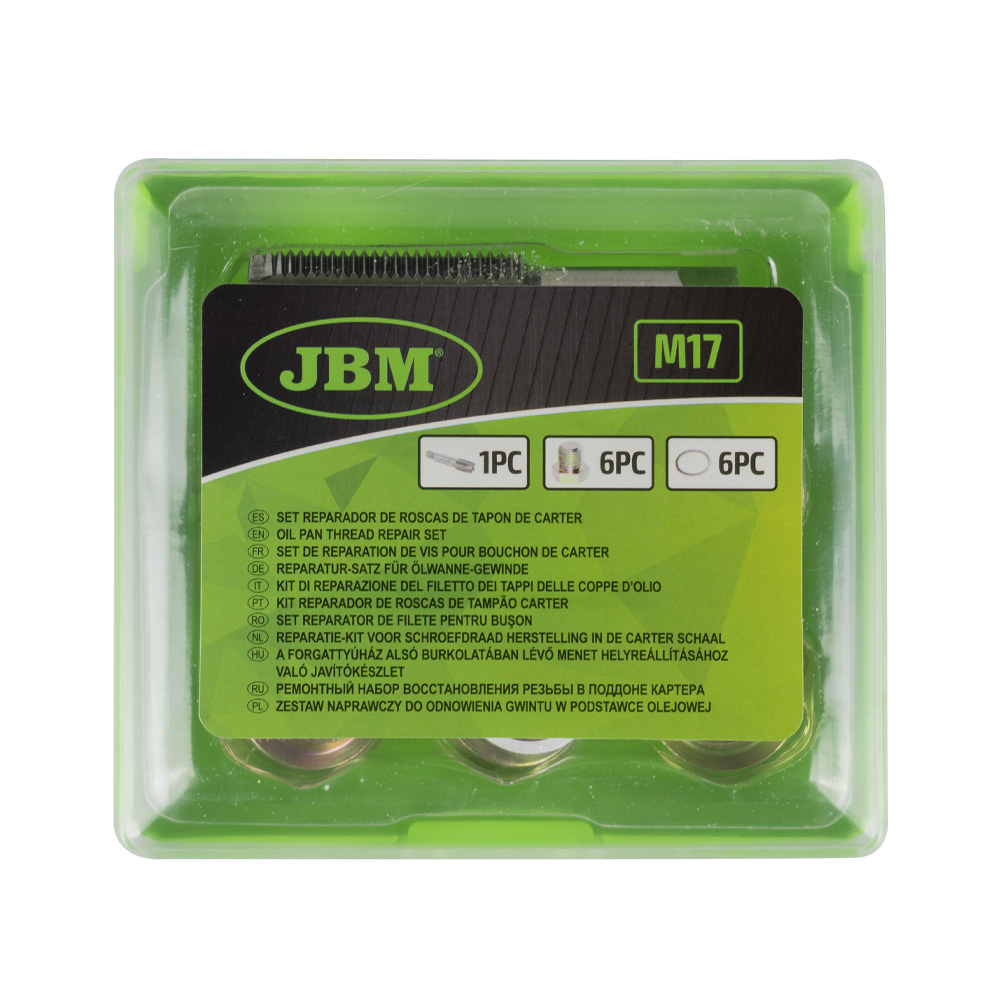 KIT DE REPARATION DE VIS POUR BOUCHON DE CARTER (M-17)