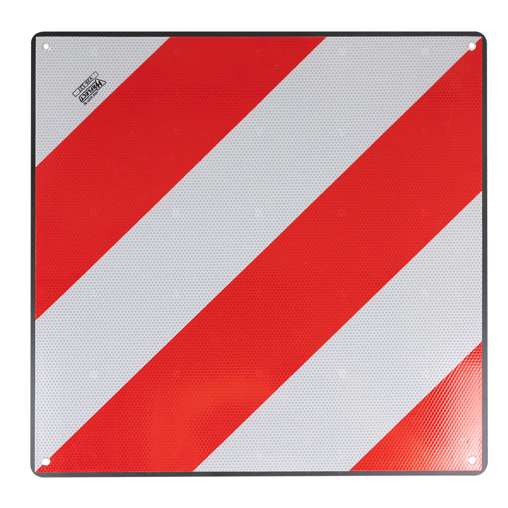 PLAQUE D'AVERTISSEMENT V-20 "FRET SURDIMENSIONNÉ" - PP