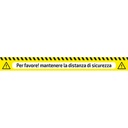 RUBAN ADHÉSIF DE SIGNALISATION - DISTANCE DE SÉCURITÉ