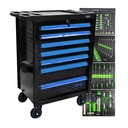 SERVANTE D'OUTILS 7 TIROIRS - BLEU