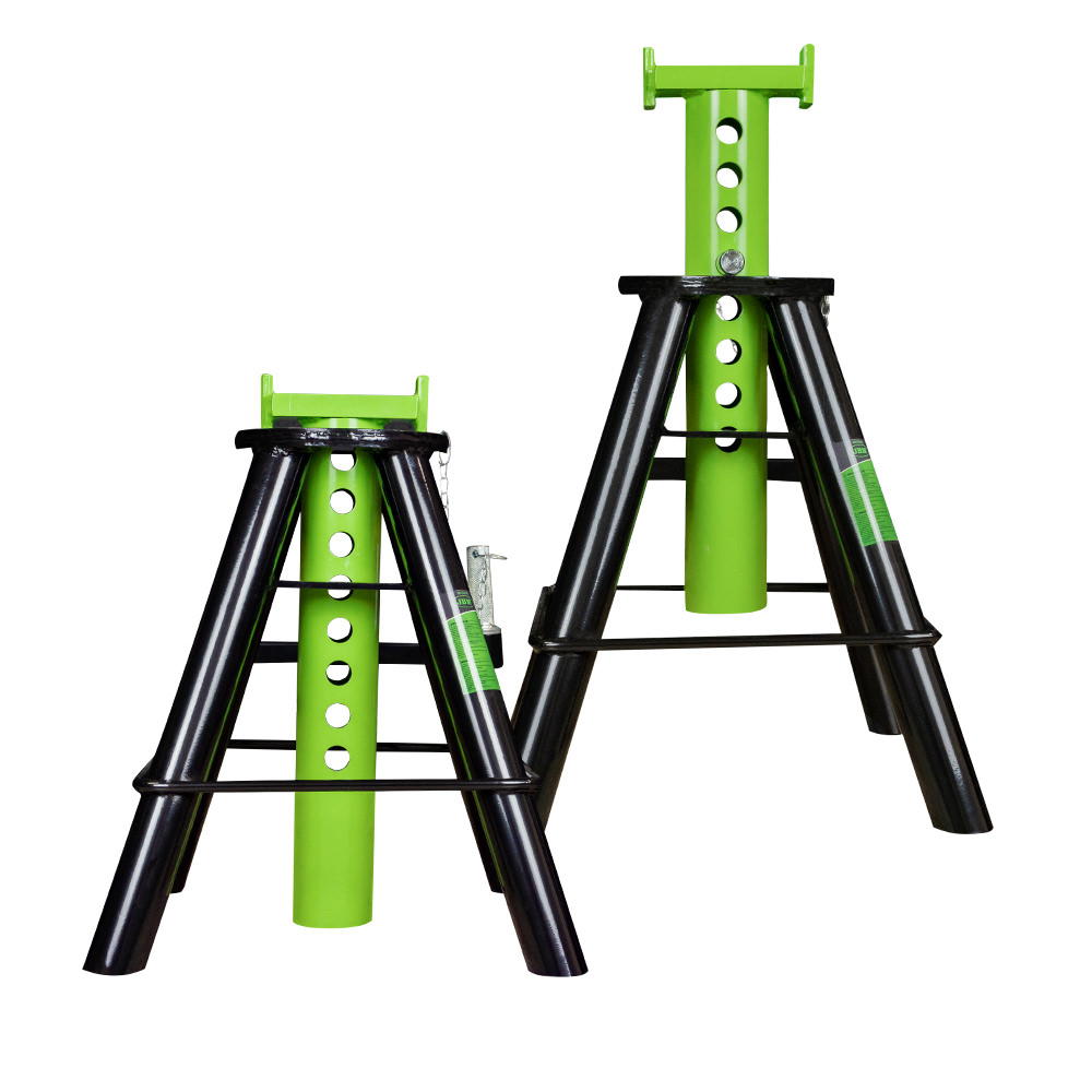 JEU DE 2 CHANDELLES À CRÉMAILLÈRE 10 TONNES (482-775 MM)
