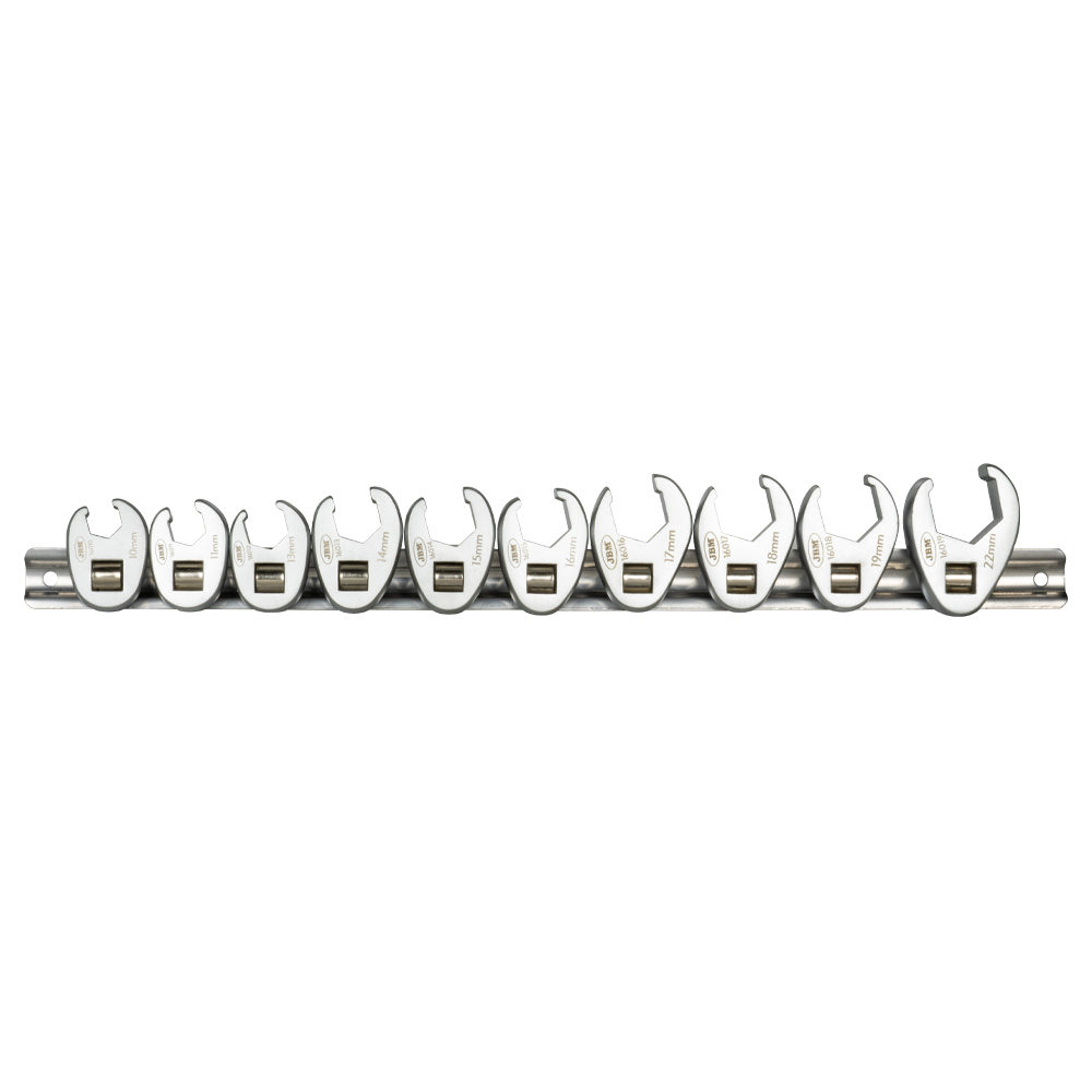 JEU DE 10 CLÉ À PIED-DE-BICHE 3/8"