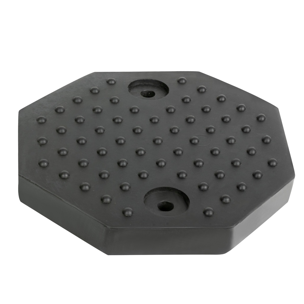 TAMPON DE LEVAGE EN CAOUTCHOUC POUR ASCENSEUR ROTARY 125MM