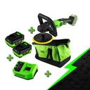 PROMO ELECTR: POLISSEUSE AVEC MOTEUR SANS BALAIS 60009 + X2 60013 + 60016 + 53782