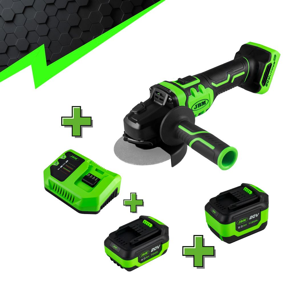 ÉLECTRO PROMO: MEULEUSE + 2 BATTERIES + CHARGEUR