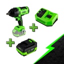 ÉLECTRO PROMO: CLÉ À CHOC 1/2" + BATTERIE LITHIUM-ION ET CHARGEUR 20V GRATUITS