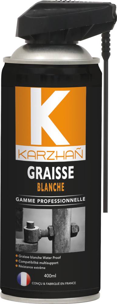 GRAISSE BLANCHE 400ML 2JETS KARZHAN