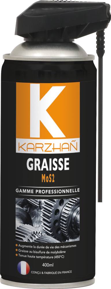 GRAISSE MOLYBDENE 400ML 2JETS KARZHAN