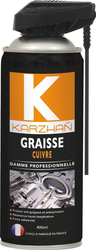 GRAISSE CUIVRE 400ML 2JETS KARZHAN