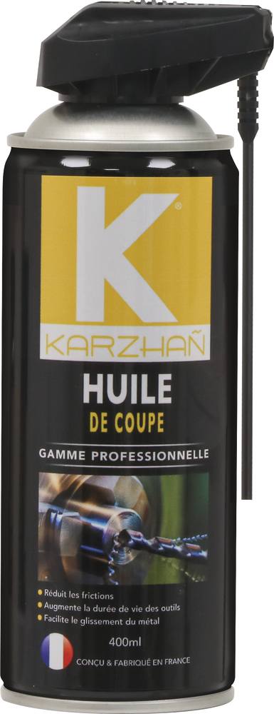 HUILE DE COUPE 400ML 2JETS KARZHAN
