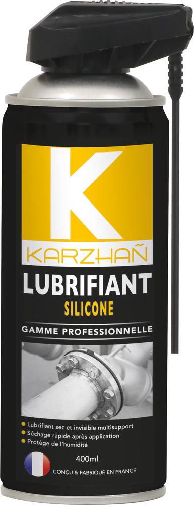 LUBRIFIANT SILICONE 400ML 2JETS KARZHAN