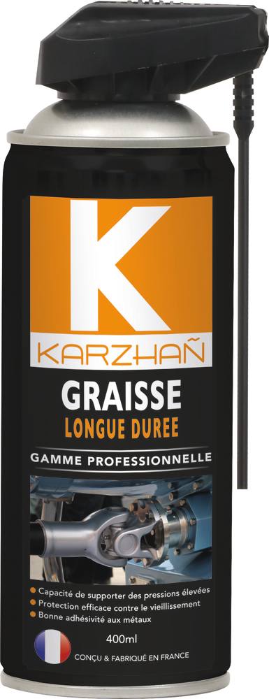 GRAISSE  LD LITHIUM/VERTE 400ML KARZHAN