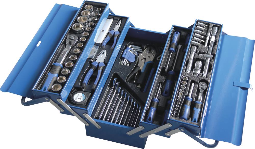 COMPOSITION CAISSE A OUTILS + 76 OU